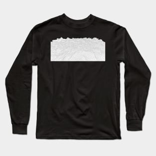 Terrain Generation with Perlin Noise in Processing by Daniel Shiffman Long Sleeve T-Shirt